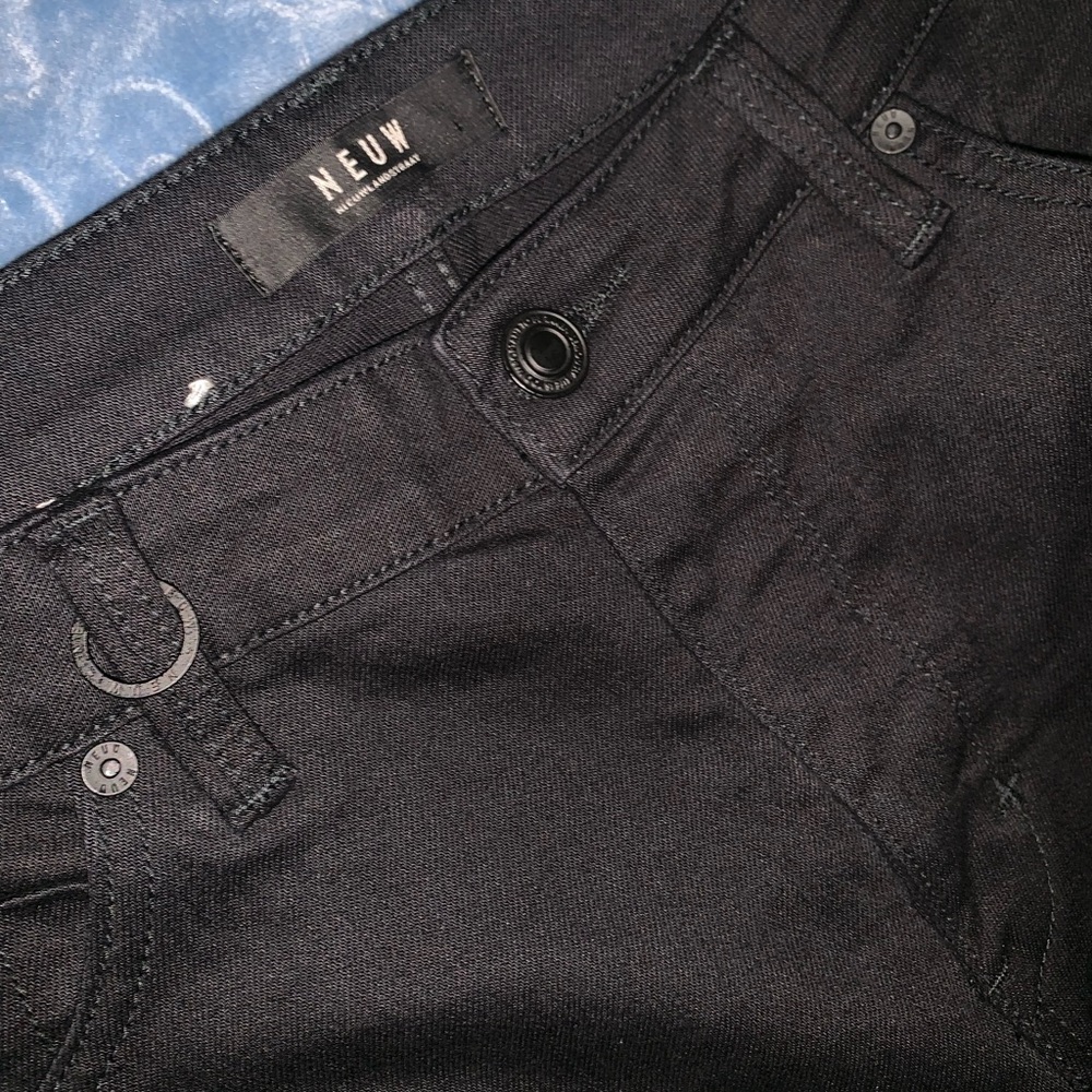 Black slim fit NEUW denim jeans